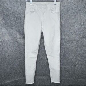 Joe’s High Rise Skinny Ankle Jeans in White- Sz 24‎
